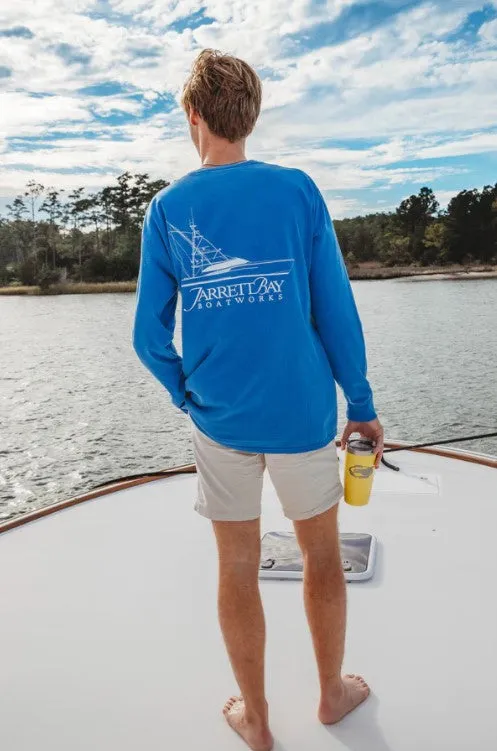 77 Line Drawing Long Sleeve T-shirt