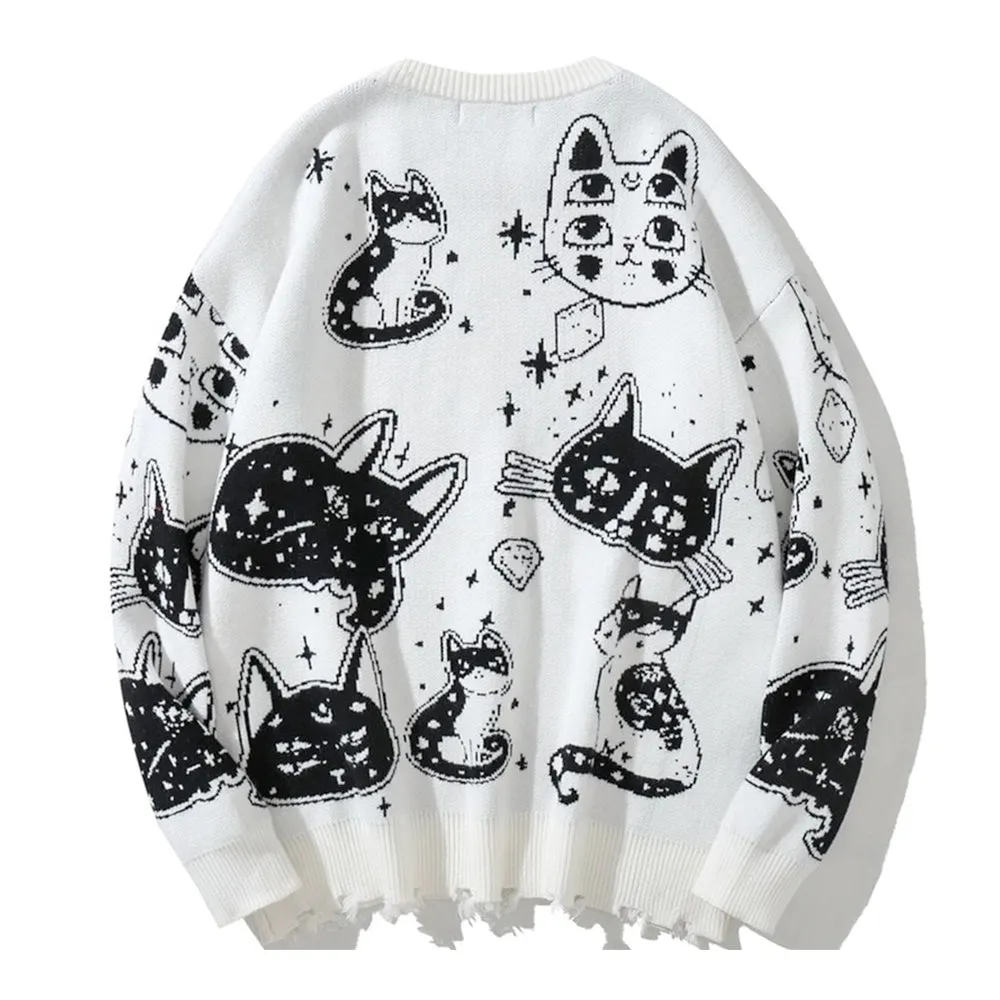 Astral Cats Sweater