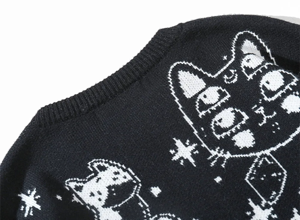 Astral Cats Sweater