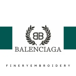 Balenciaga Blusa Embroidery Design
