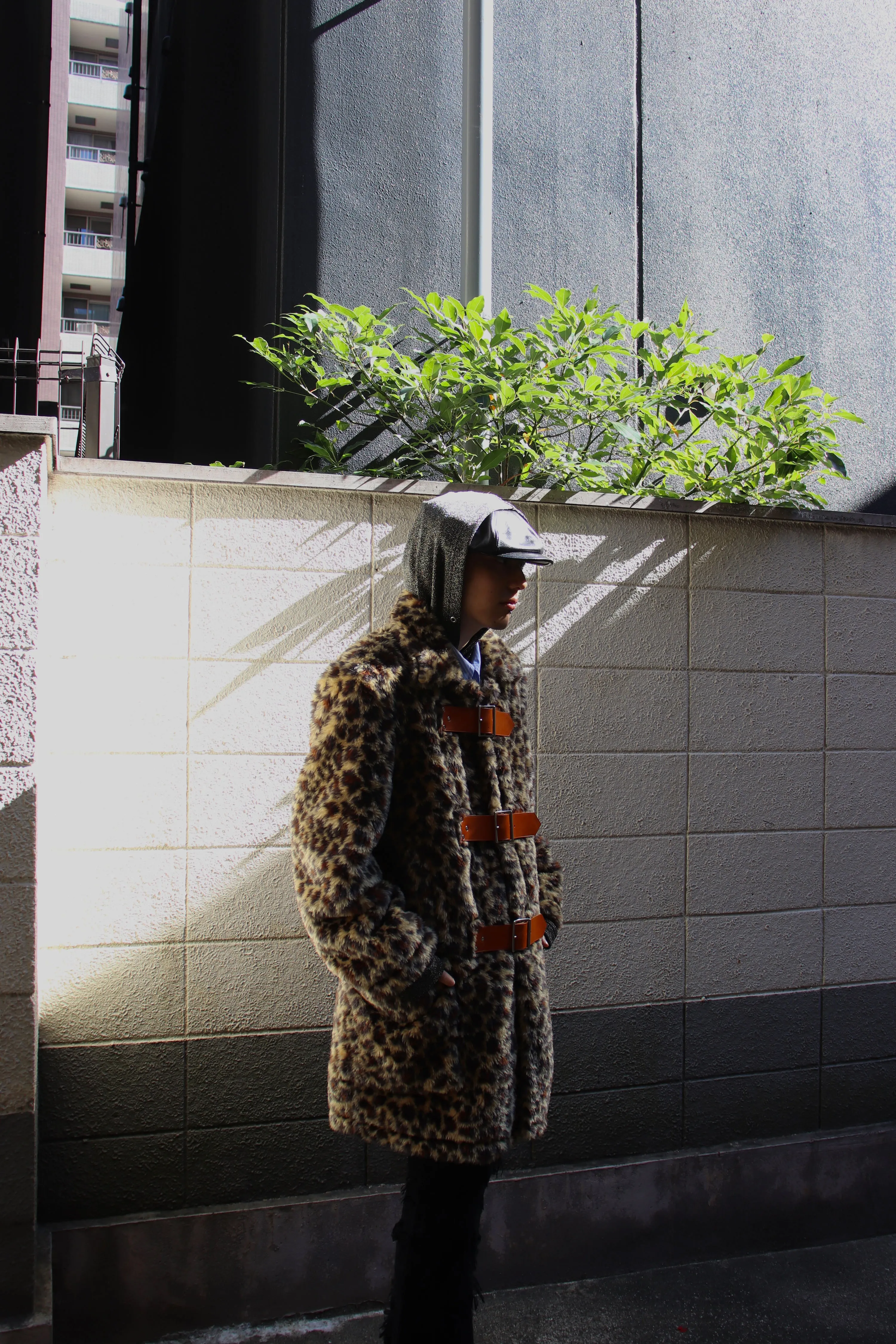 BED j.w. FORD  Fake far coat(LEOPARD)