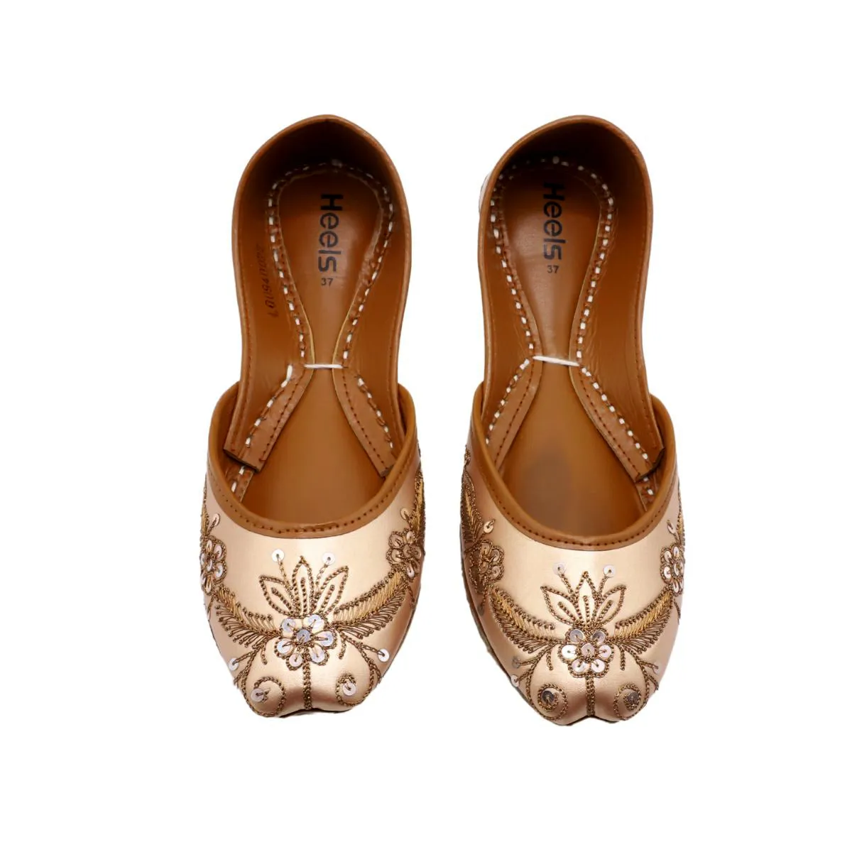 Beige Ethnic Khussa L00940022