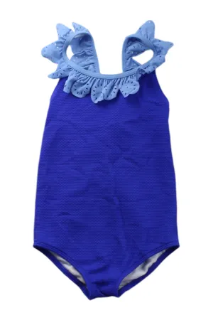 Boden Ruffled Swimsuit 3-4T