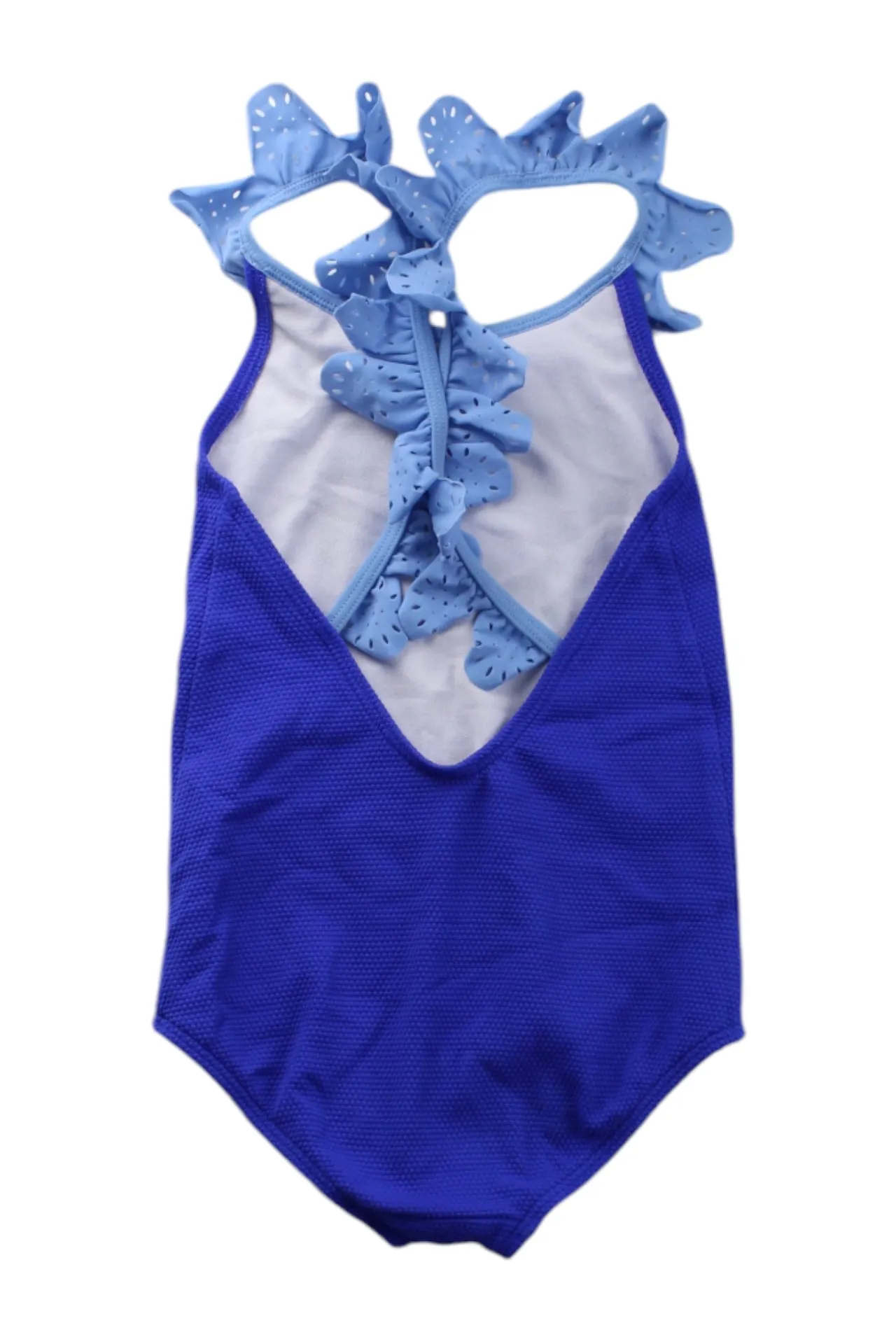 Boden Ruffled Swimsuit 3-4T