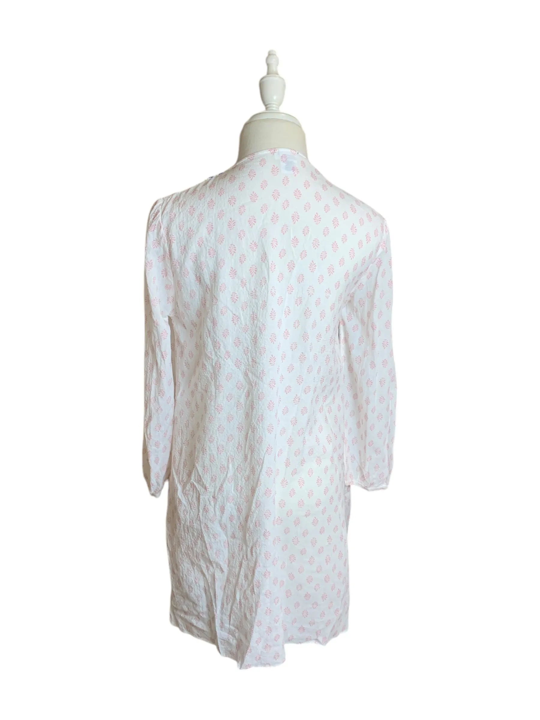 Bonne Mere Embroidered Long Sleeve Top S