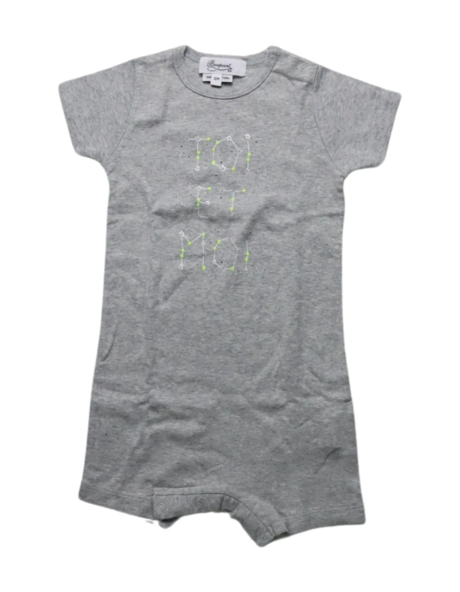 Bonpoint Short Sleeve Romper 6-12M