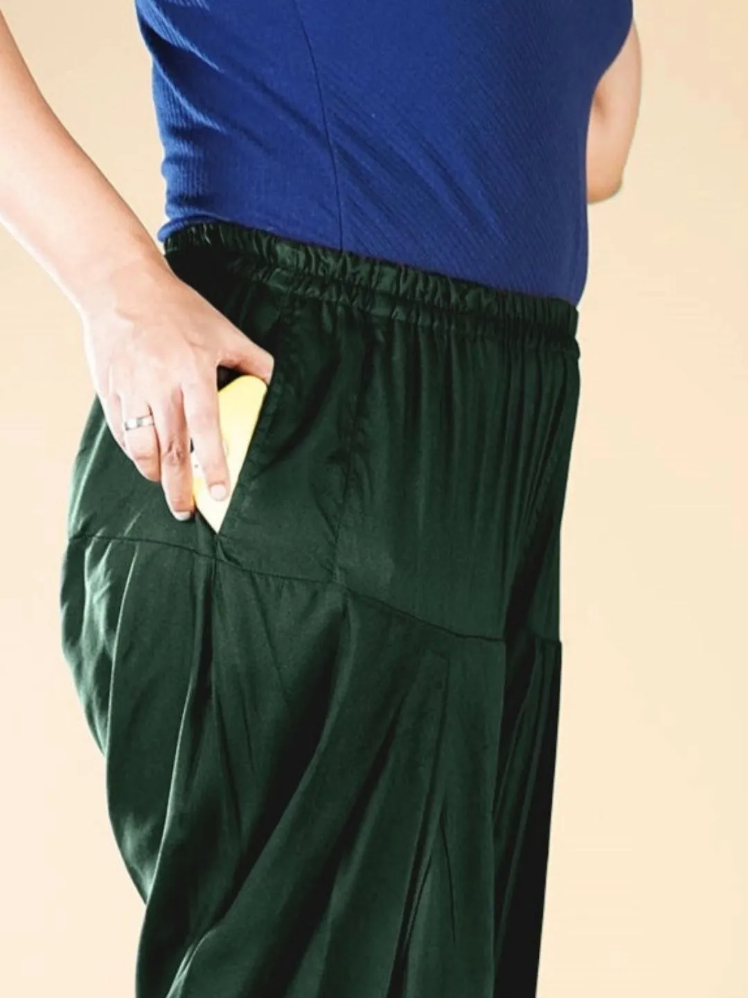 BottleGreen Rayon Salwar