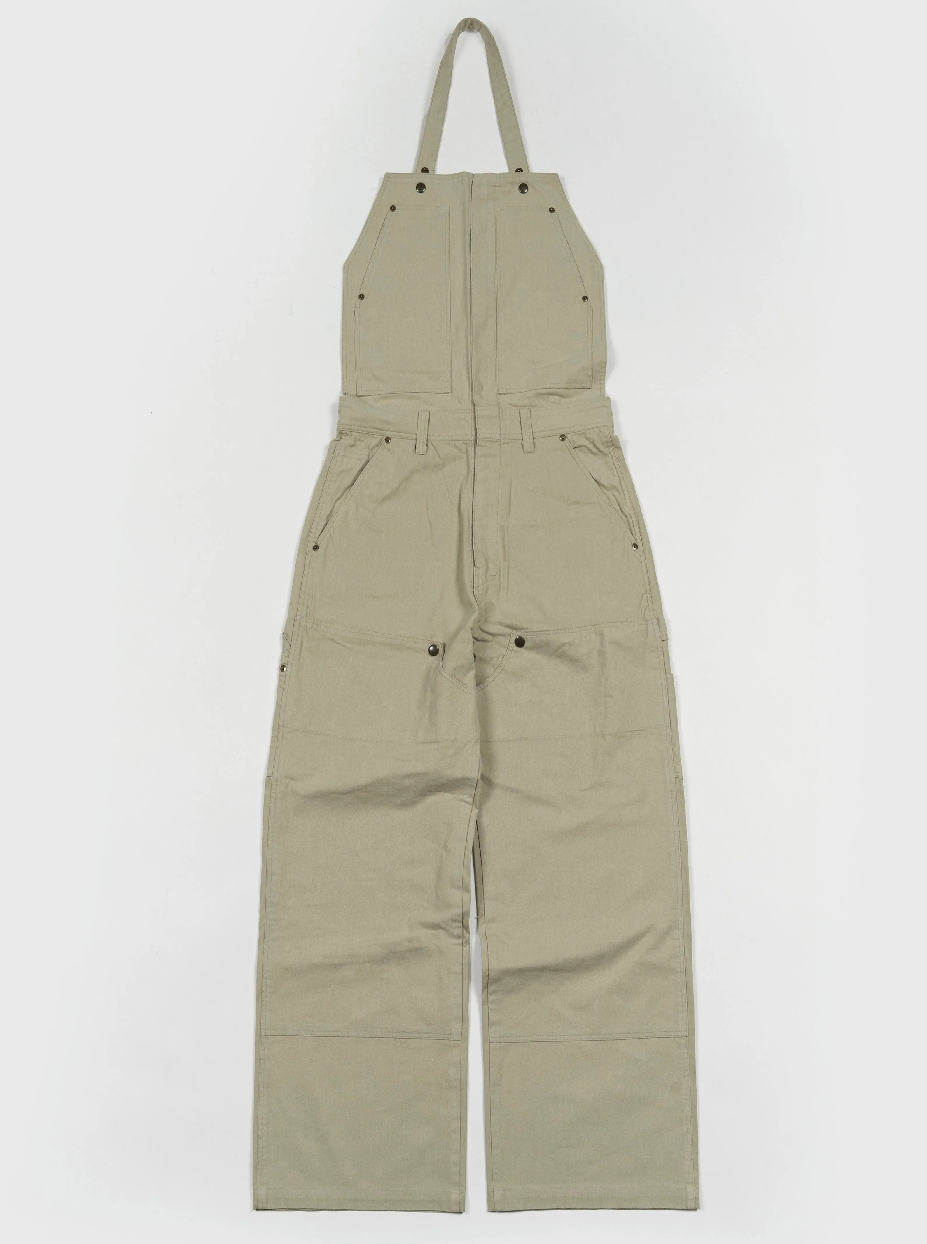 Changable Pocket Overall Beige