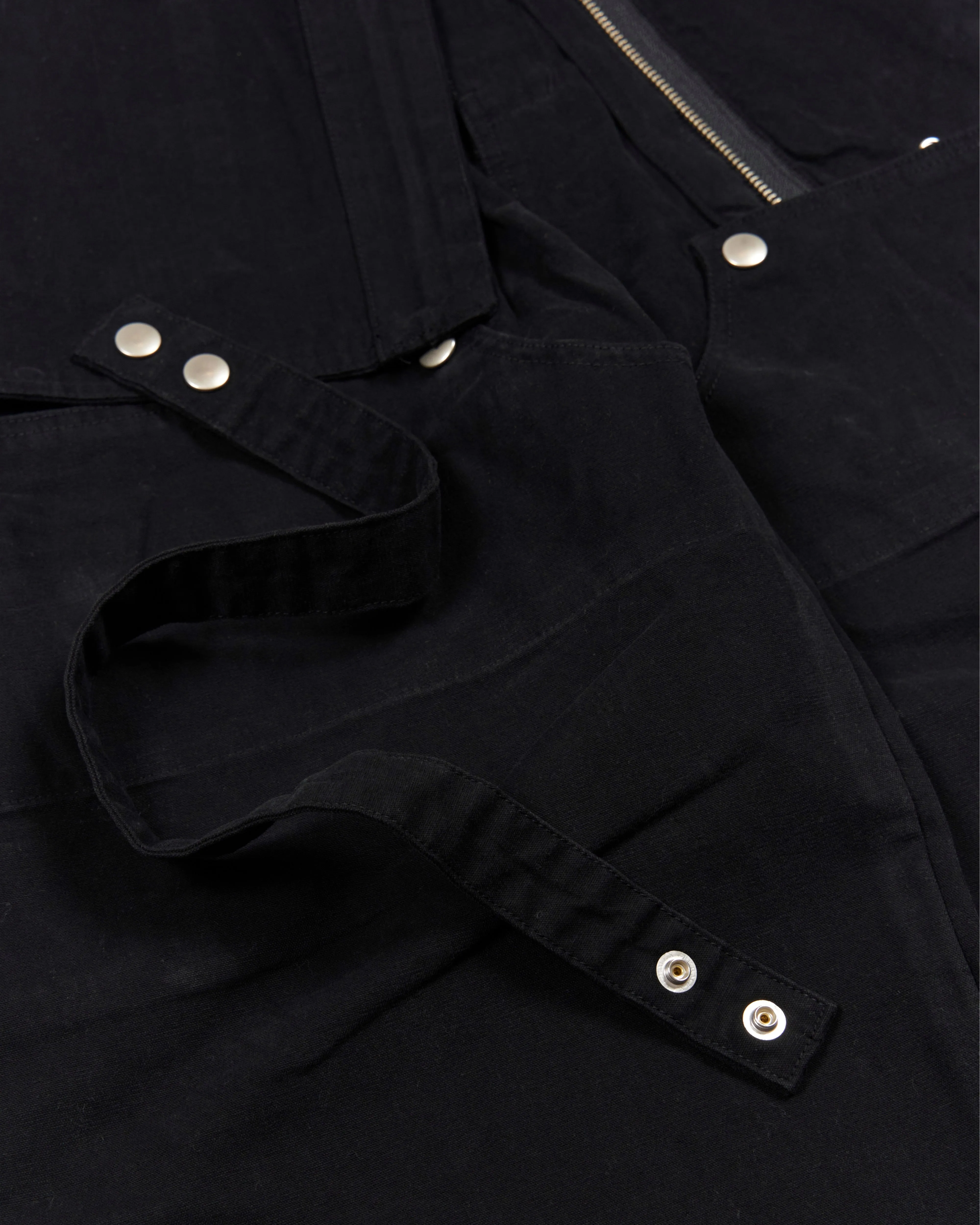 Changable Pocket Overall Black