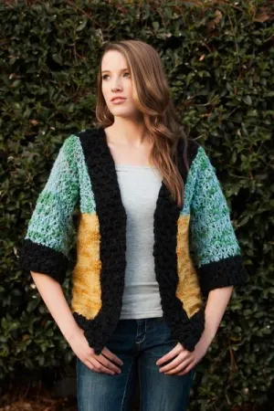 Color Block Cardi