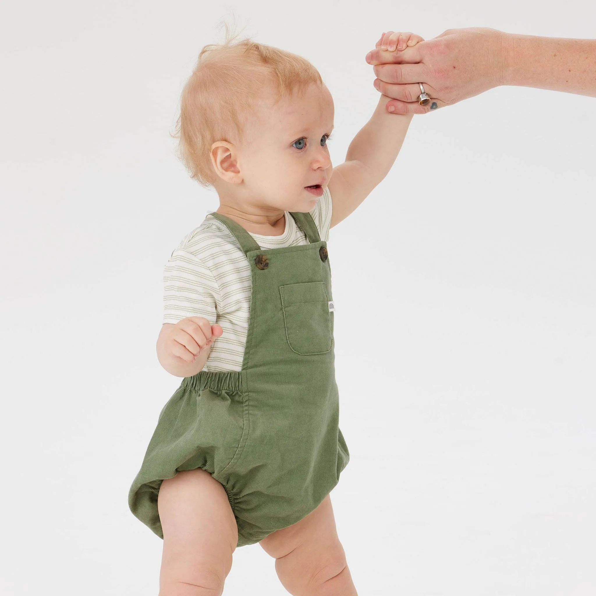 Cord Overall - Sage