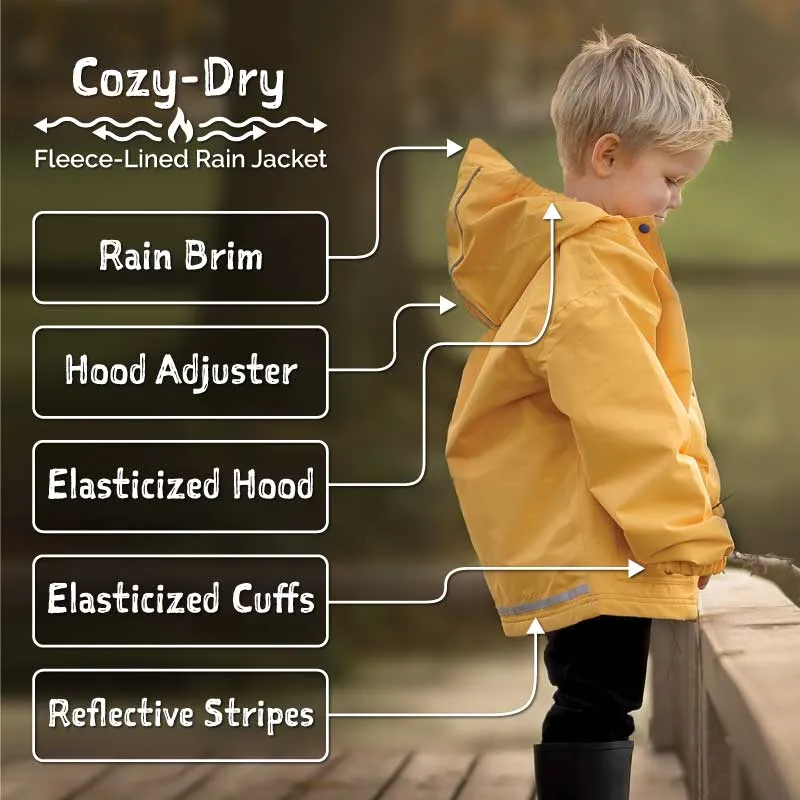 Cozy-Dry Rain Jacket - Unicorn