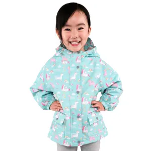 Cozy-Dry Rain Jacket - Unicorn