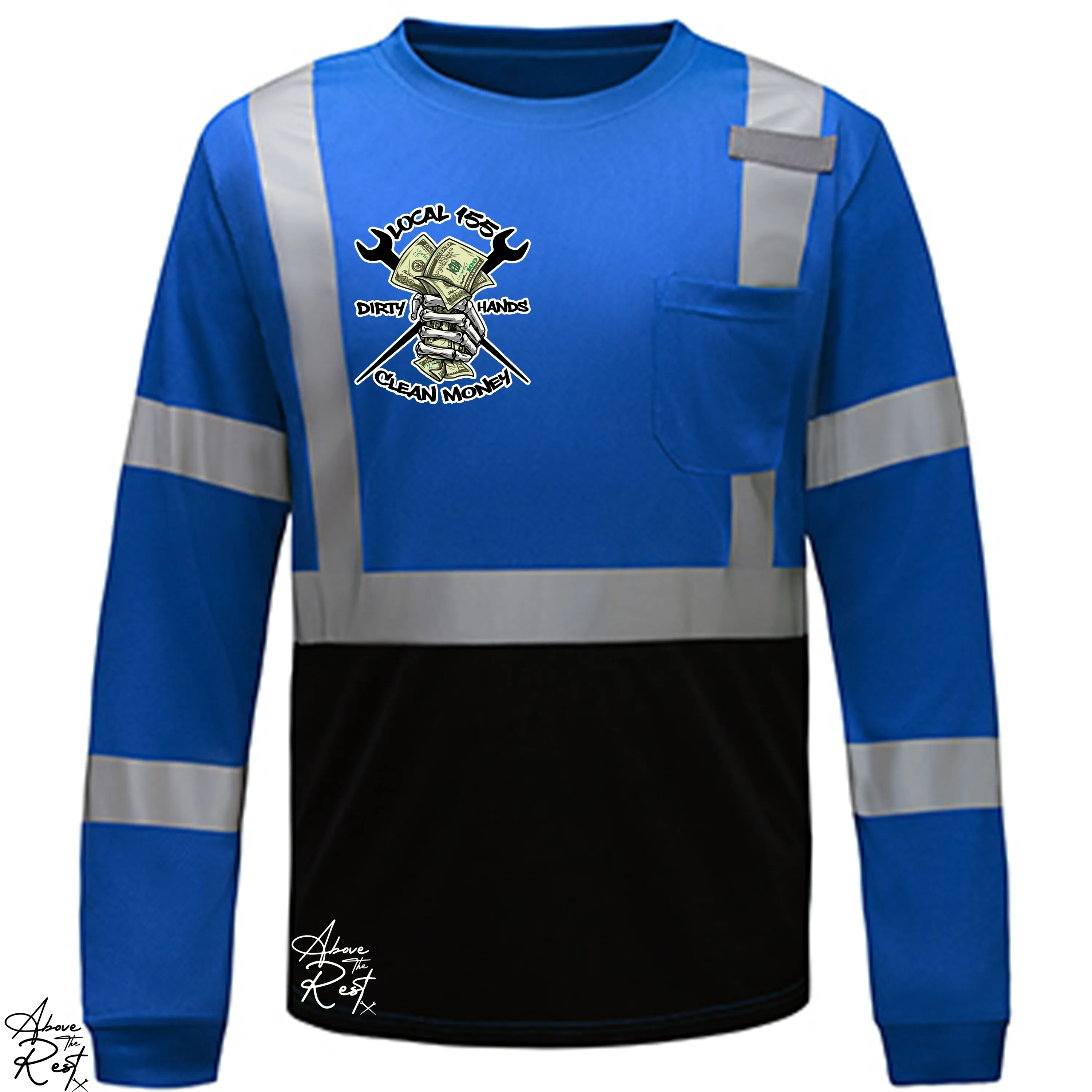 DIRTY HANDS HI-VIS LOCAL 155