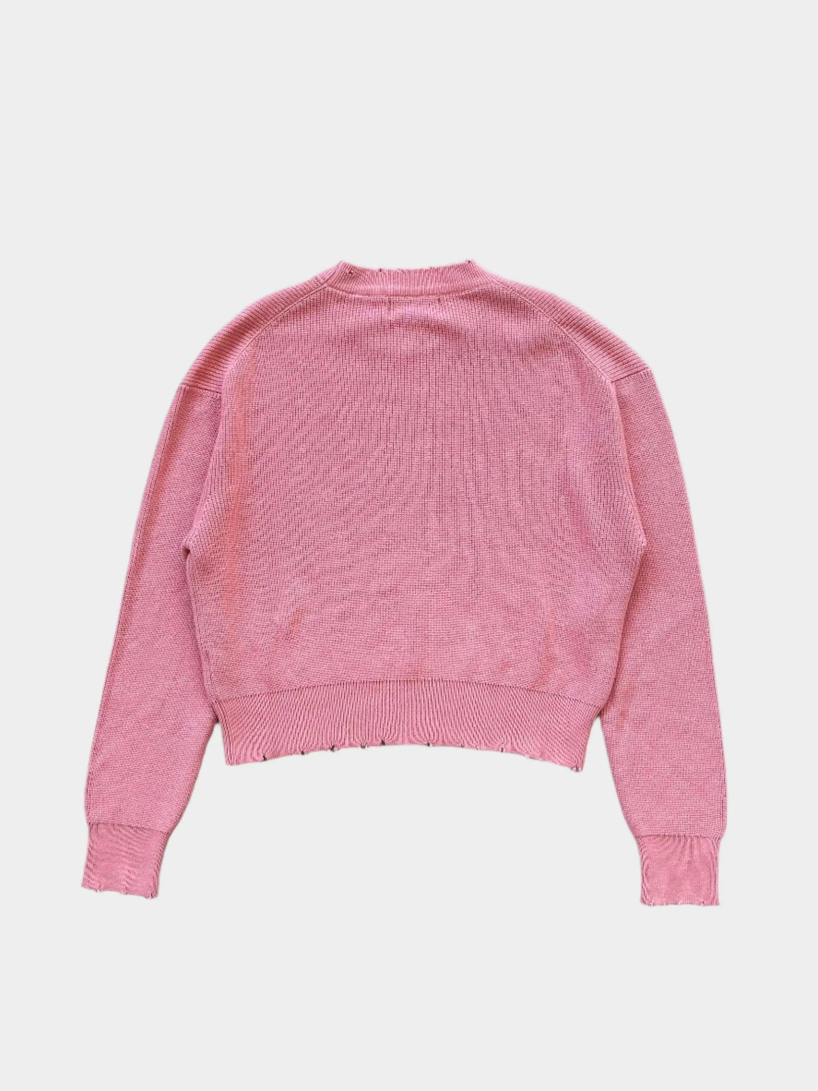 Distressed Crewneck Jumper