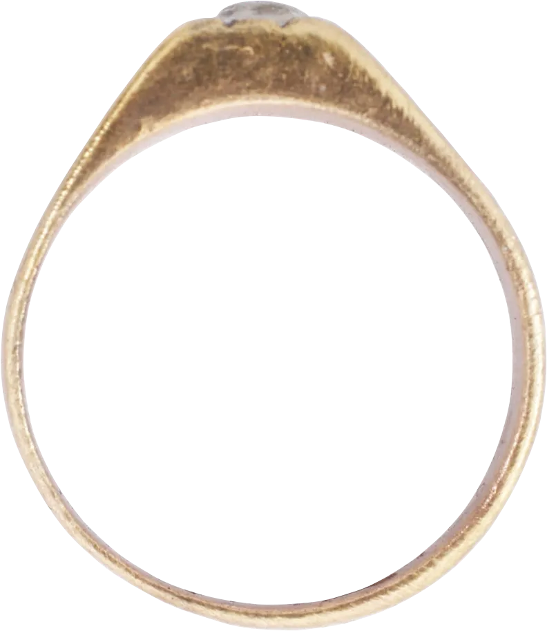 EUROPEAN LADIES FASHION RING, C.1300-1400, SIZE 7 ¼