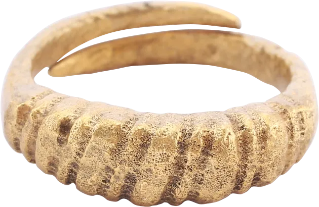FINE VIKING WARRIOR’S TWISTED OR ROPED RING 850-1050AD