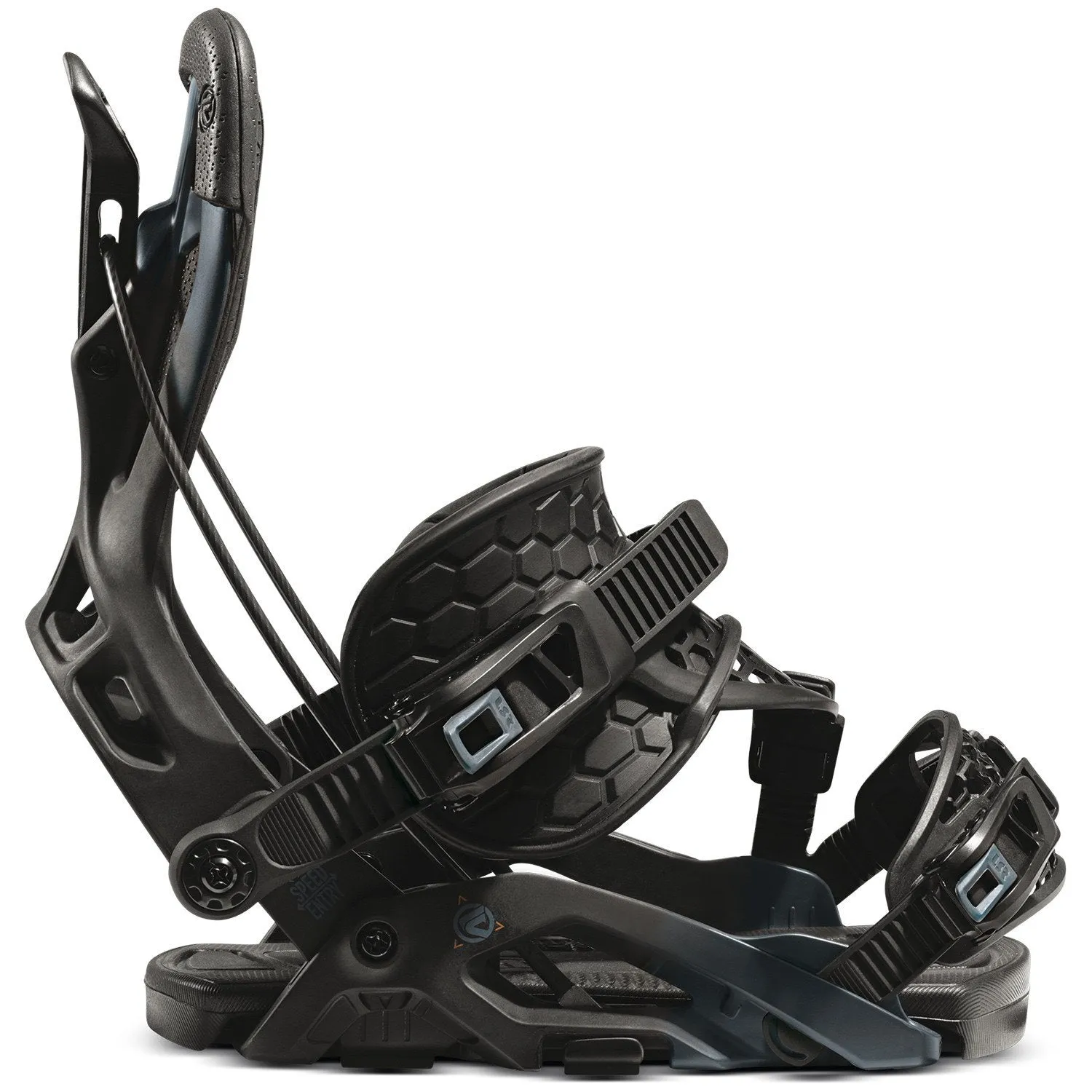 Flow Omni Hybrid Snowboard Bindings, Black