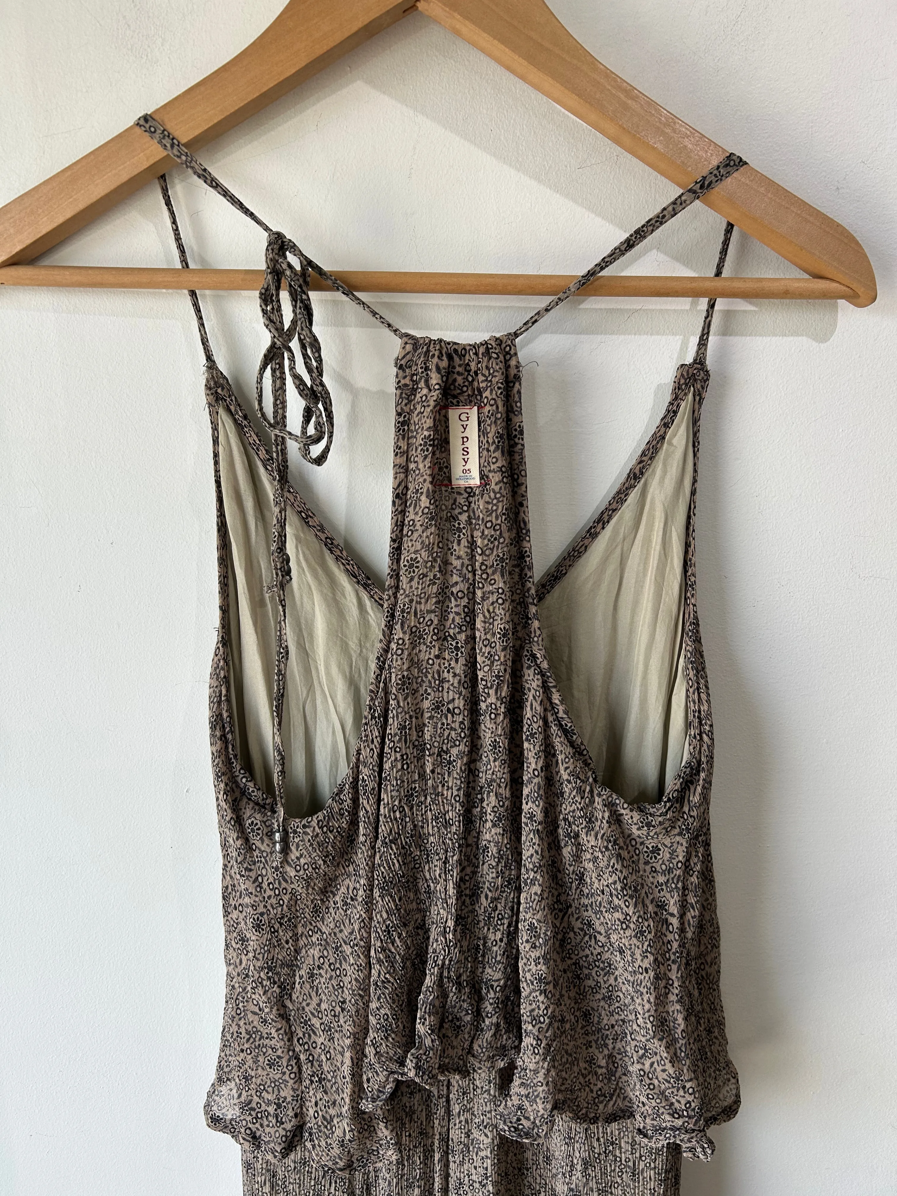 Gypsy Grey Floral Dress