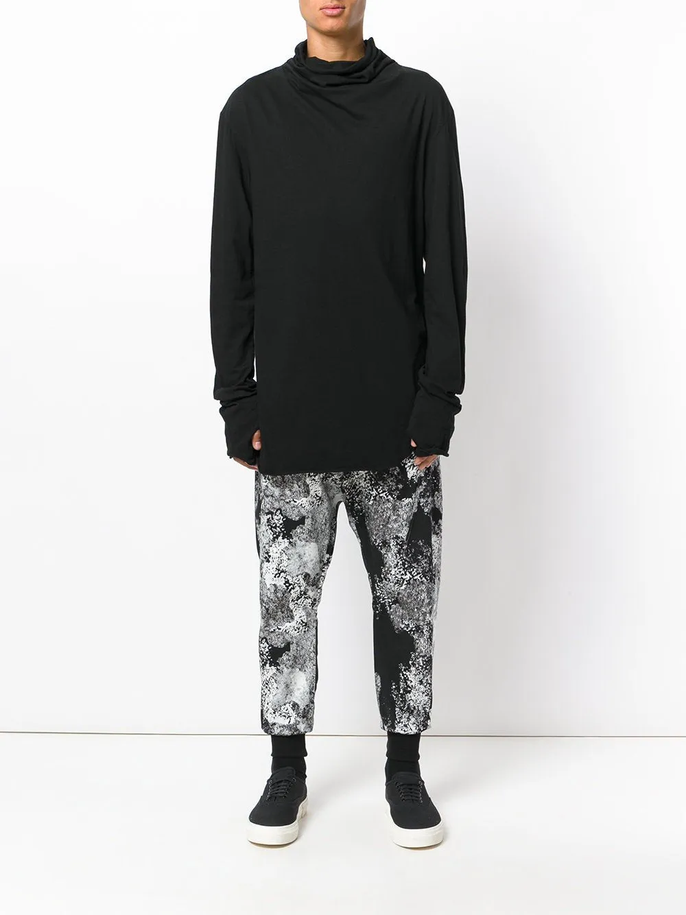 High Collar T-Shirt