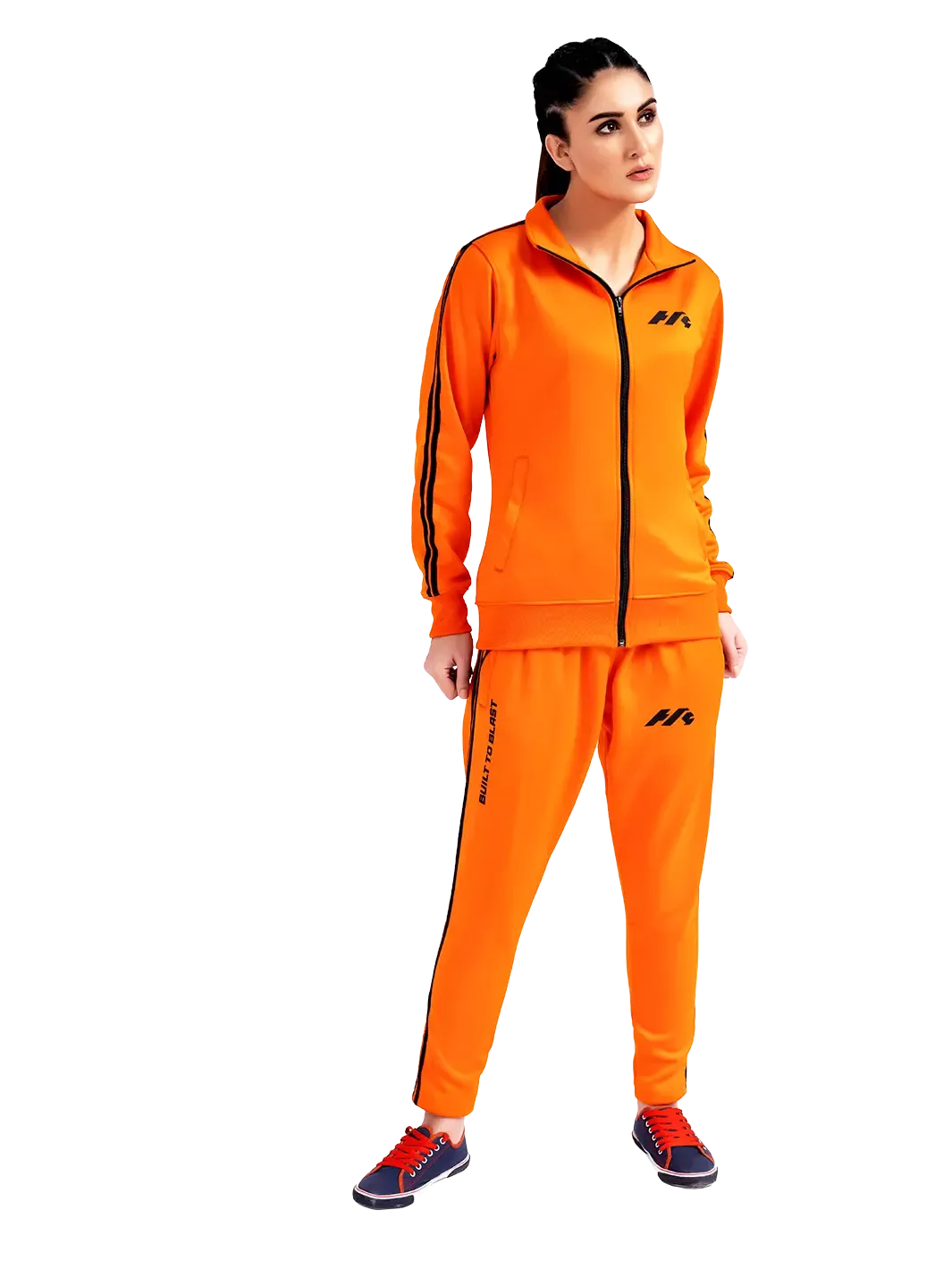 Knights' Athletic Track Suit - Apricot Orange