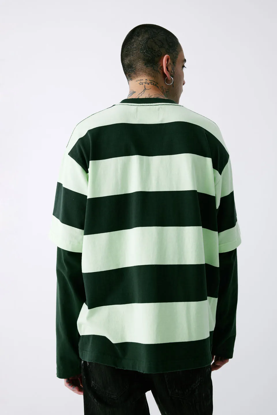 Layered Border Long Sleeve