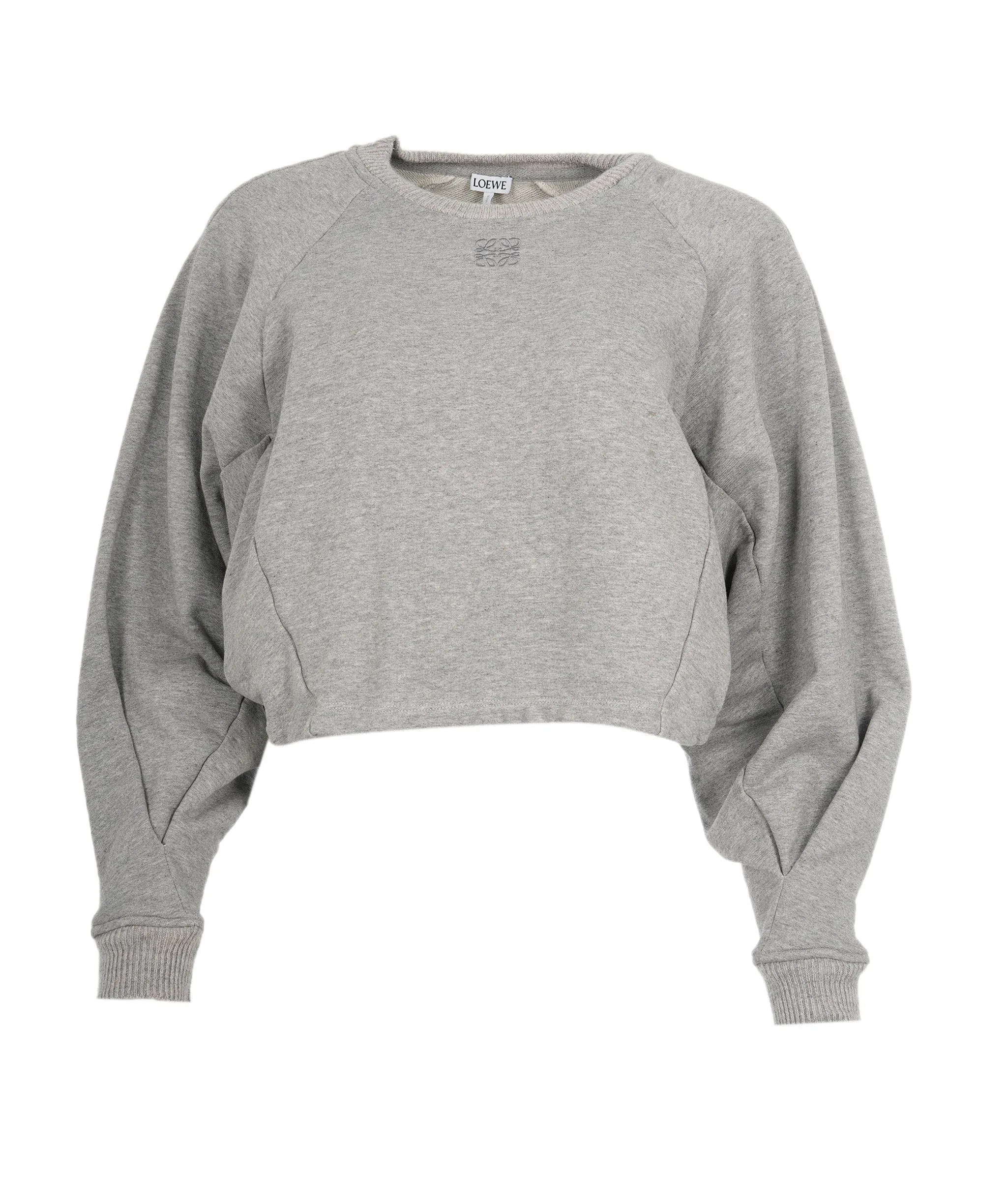 Loewe Grey Anagram Crewneck Jumper  ALL0550