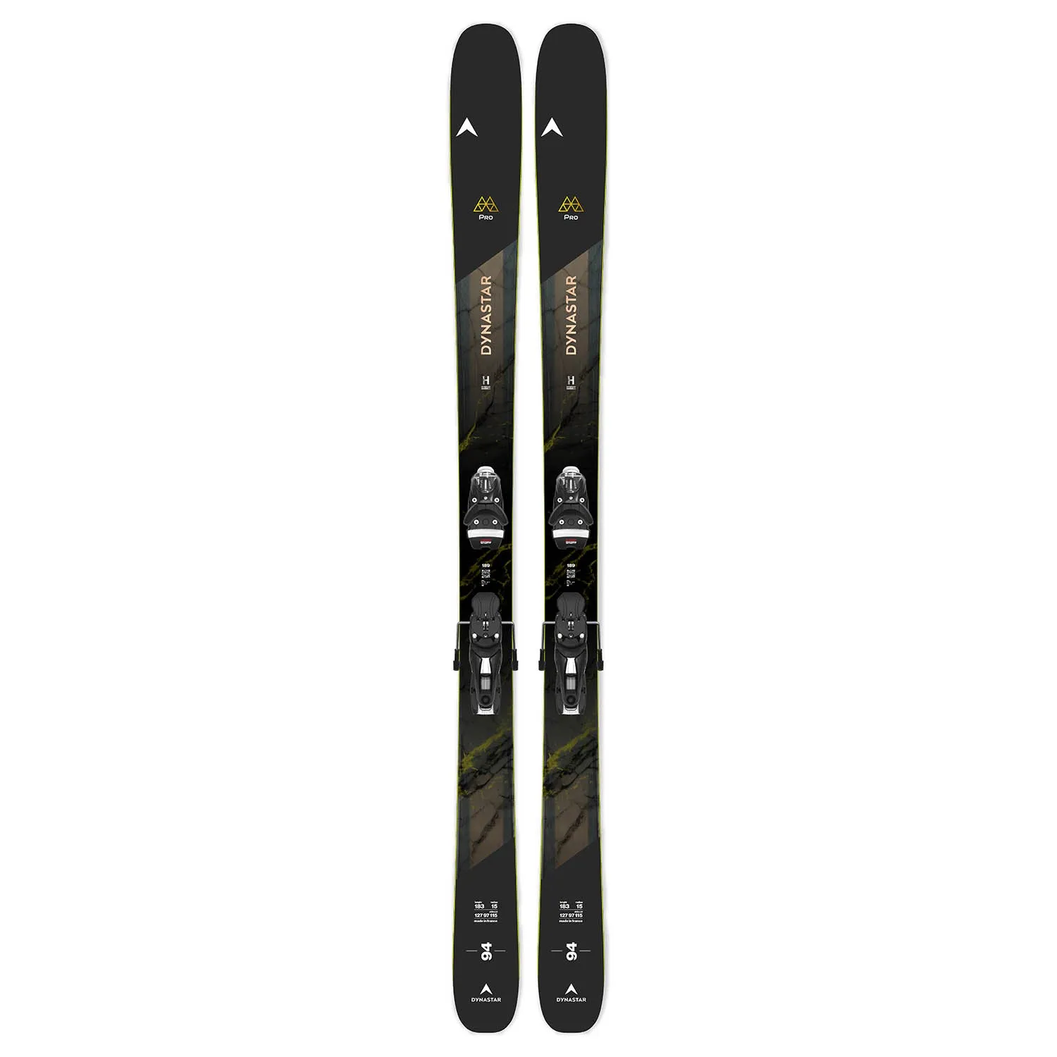 M-PRO 94 Ti Skis & NX12 Bindings 2025