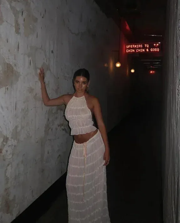 Marla Pleated Two Piece Set
