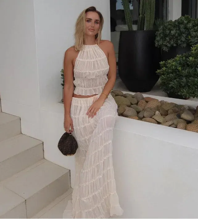 Marla Pleated Two Piece Set