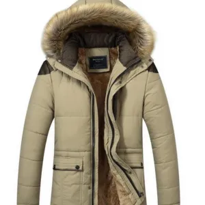 Mens Winter Coat with Hood