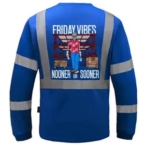 NOONER OR SOONER FRIDAY VIBES HI-VIS