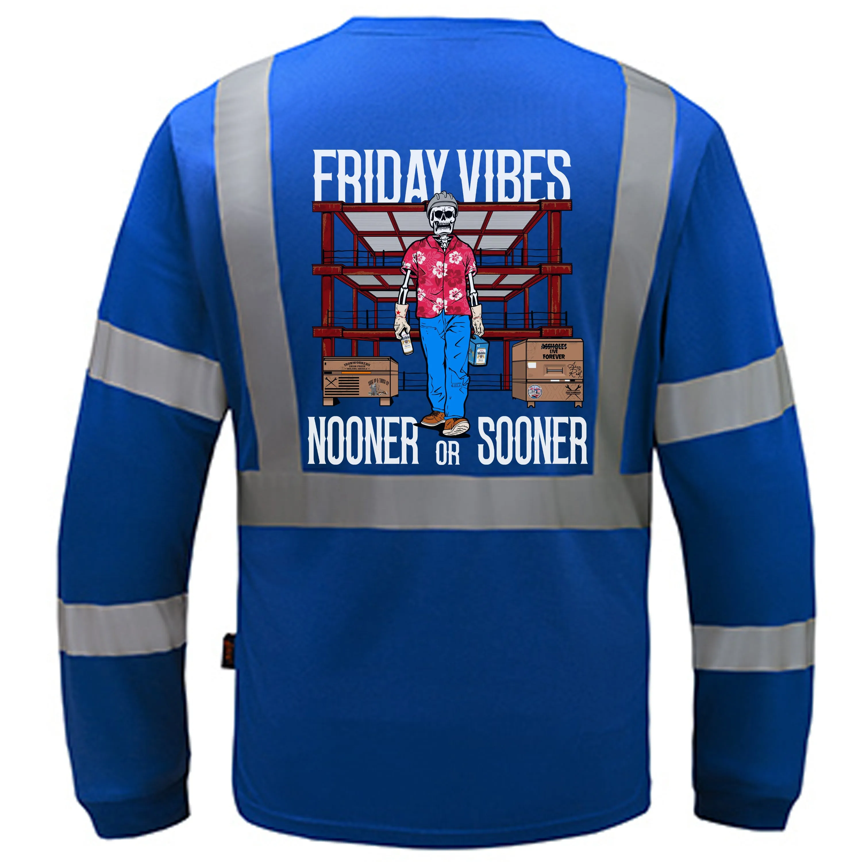 NOONER OR SOONER FRIDAY VIBES HI-VIS