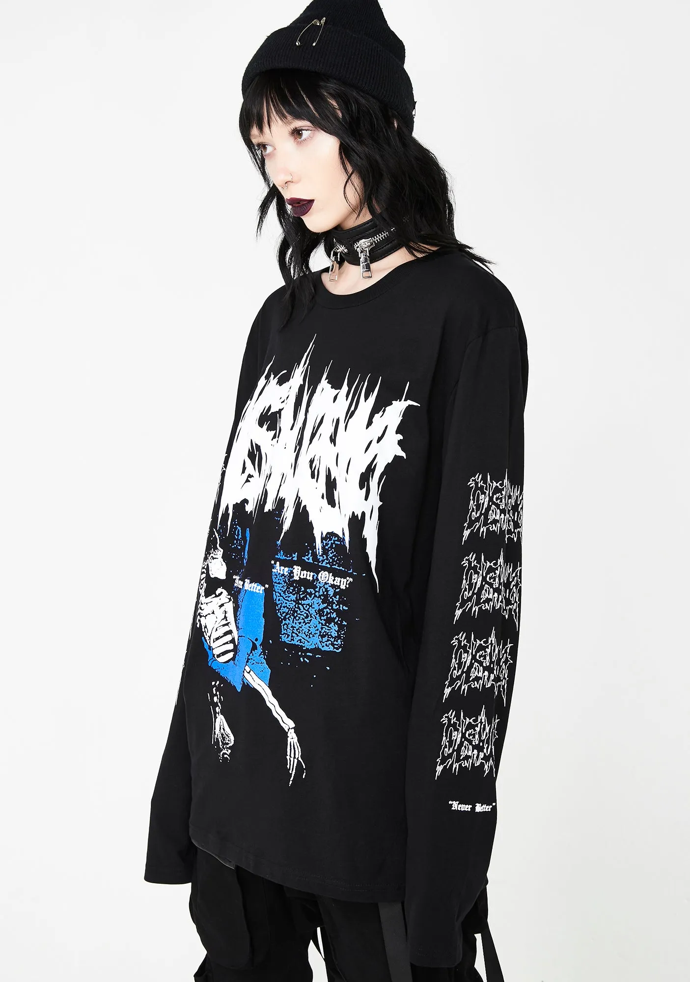 Okay Long Sleeve T-Shirt