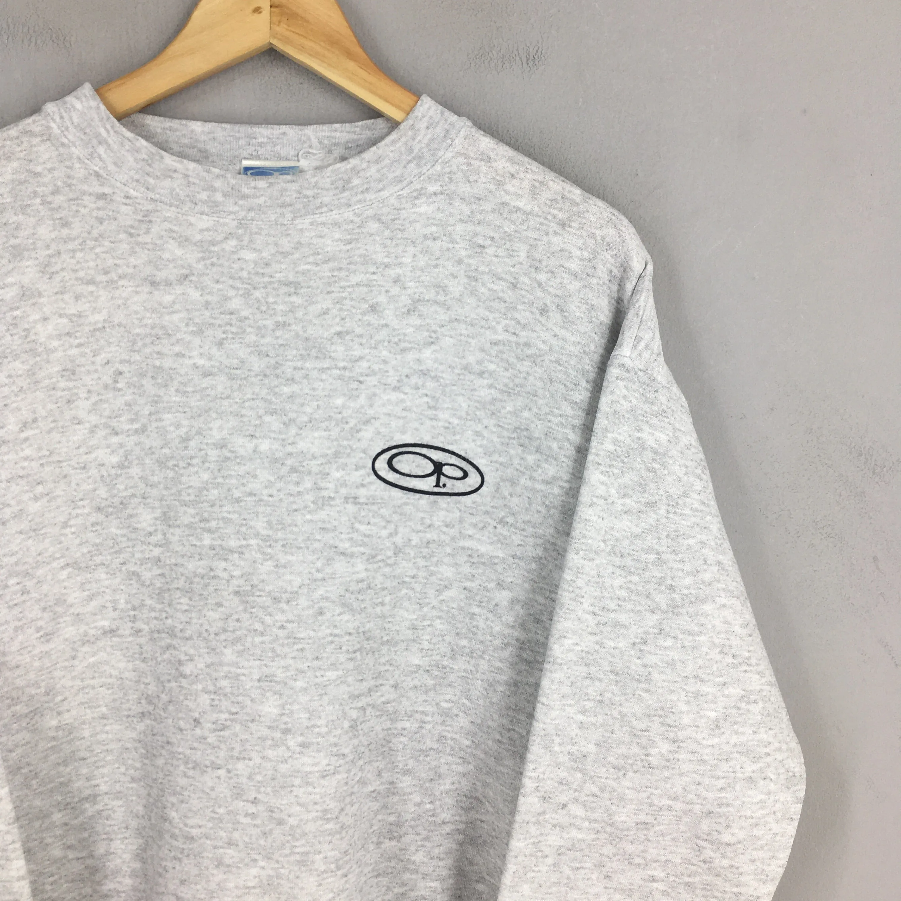 OP Ocean Pacific Surfing Gray Sweatshirt Medium