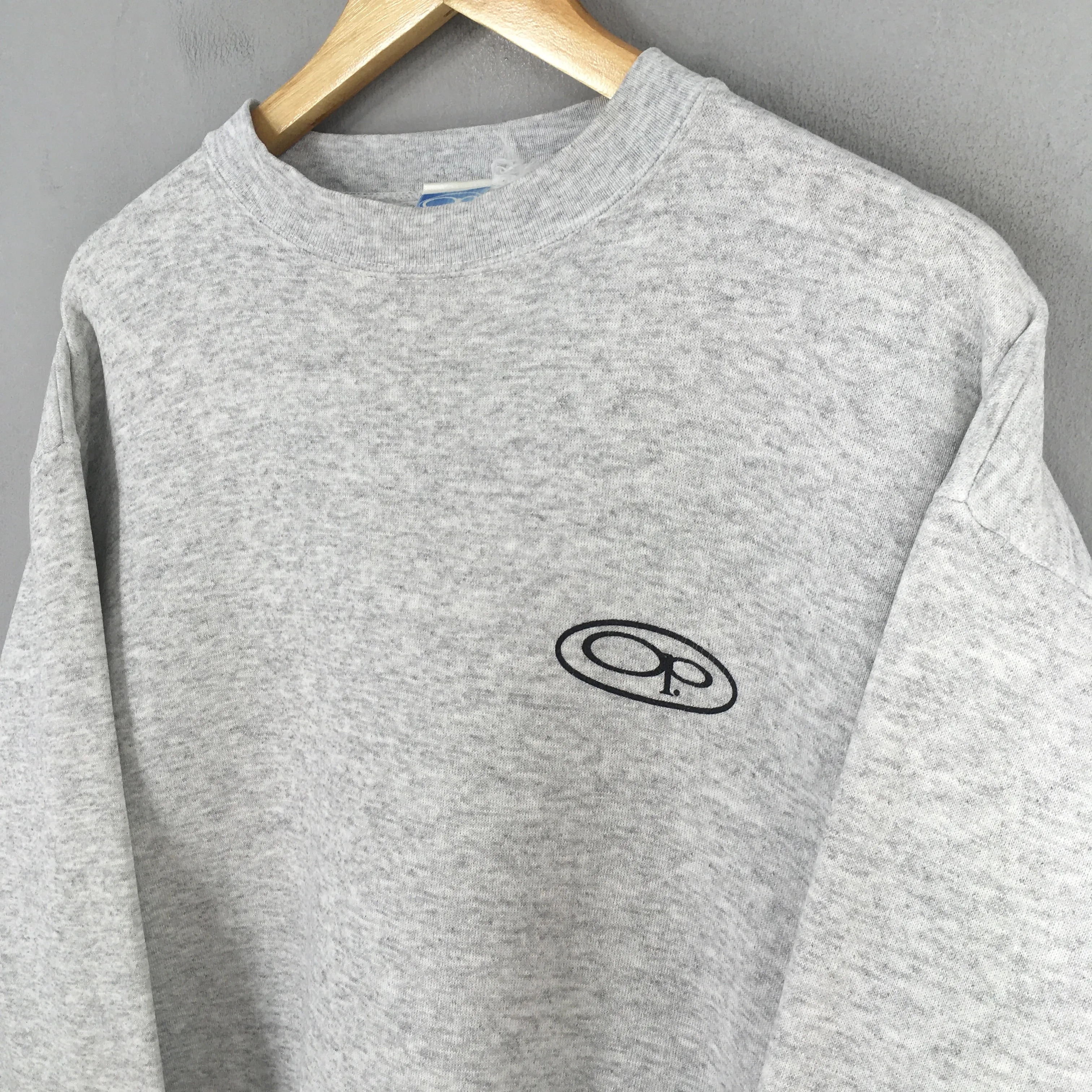 OP Ocean Pacific Surfing Gray Sweatshirt Medium