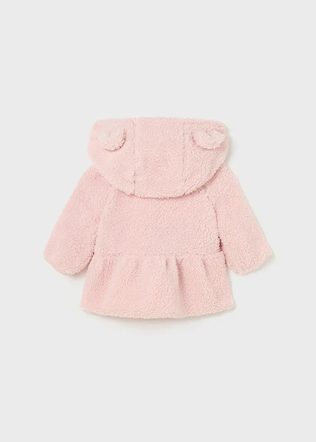 Pink Faux Wool Jacket
