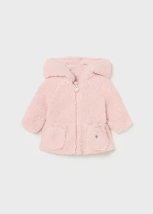 Pink Faux Wool Jacket
