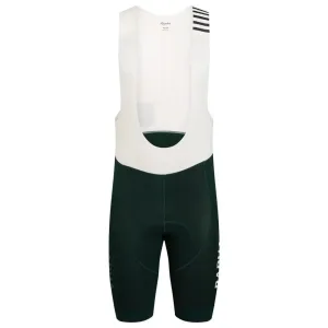 RAPHA Pro Team Winter Bib Shorts - SBC Dark Green