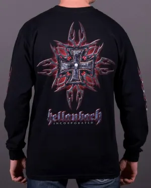 Red Tribal Glow Long Sleeve