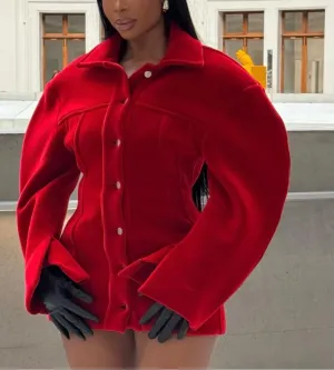 Red Velvet Jacket
