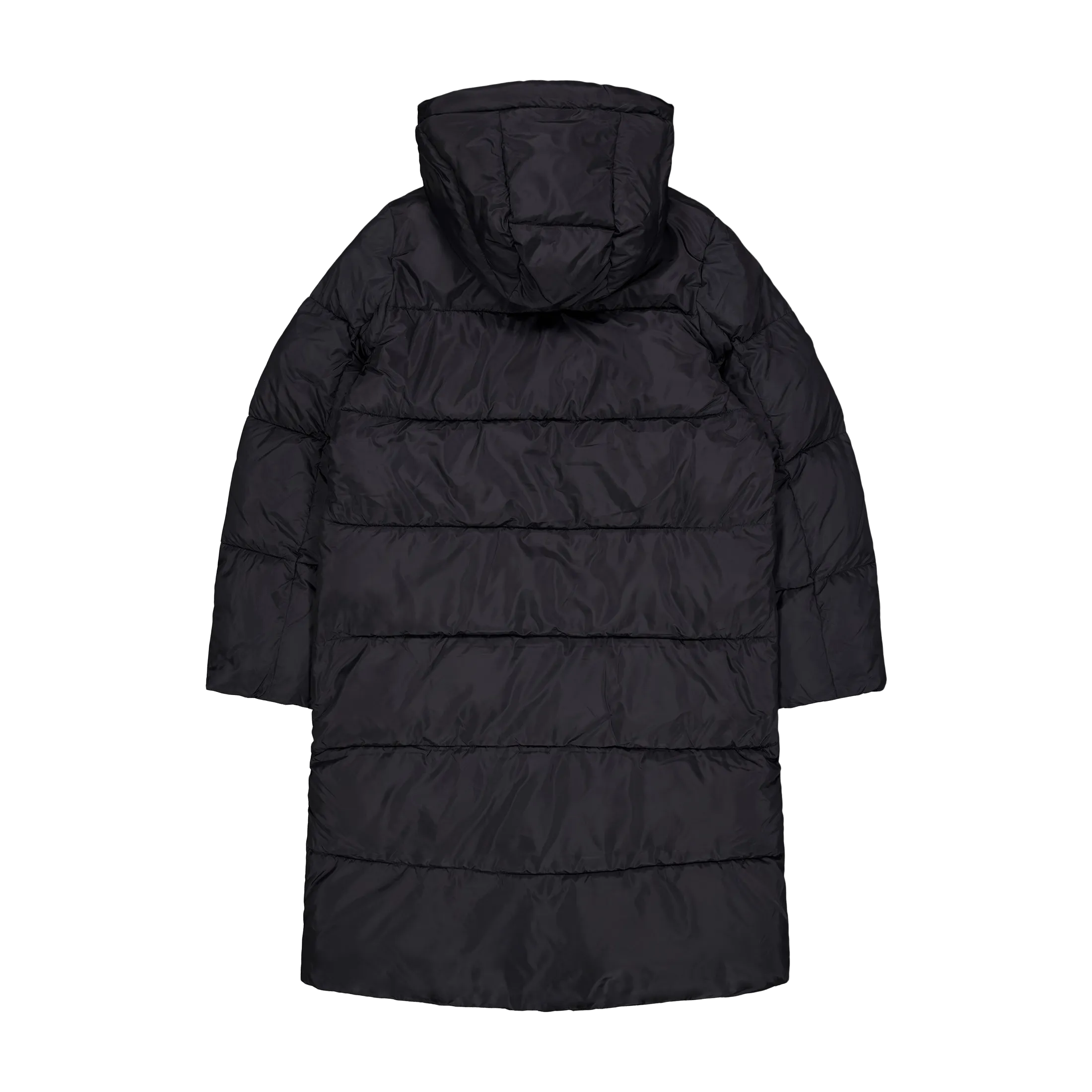 Reign Hood Coat Black