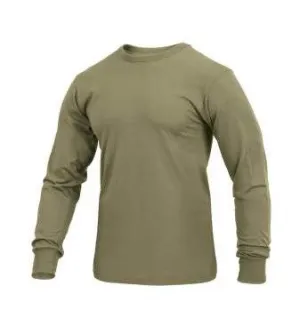 Rothco Mens Long Sleeve Solid T-Shirt - Size 2XL