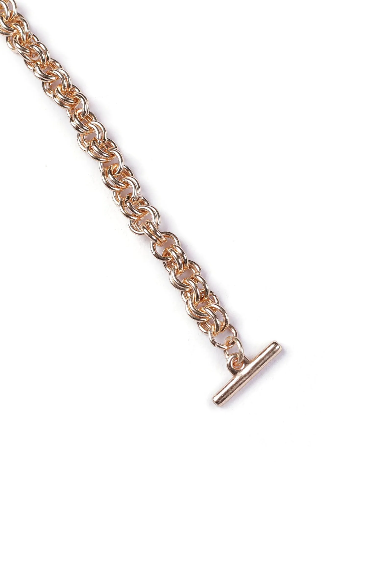 Sabah Twisted Double Layered Chain bracelet