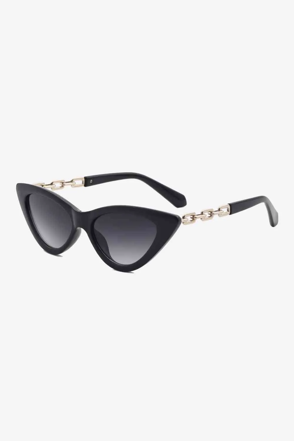TEEK - Size Chain Cat-Eye Sunglasses