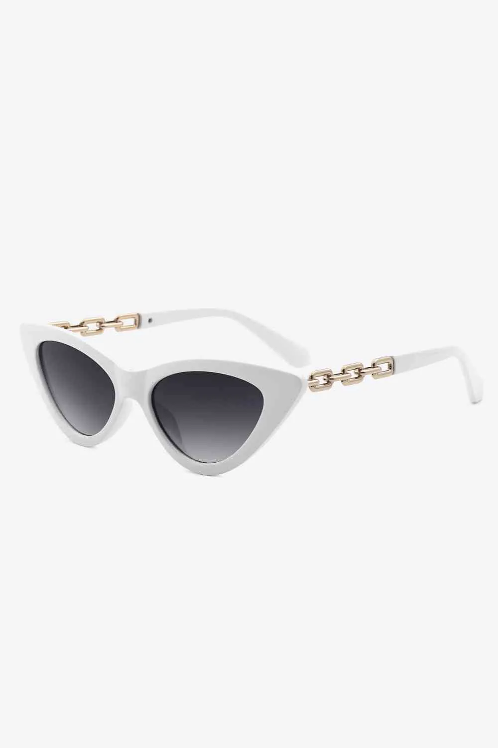 TEEK - Size Chain Cat-Eye Sunglasses