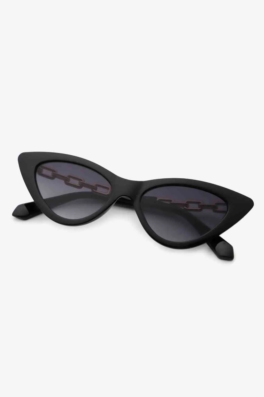 TEEK - Size Chain Cat-Eye Sunglasses