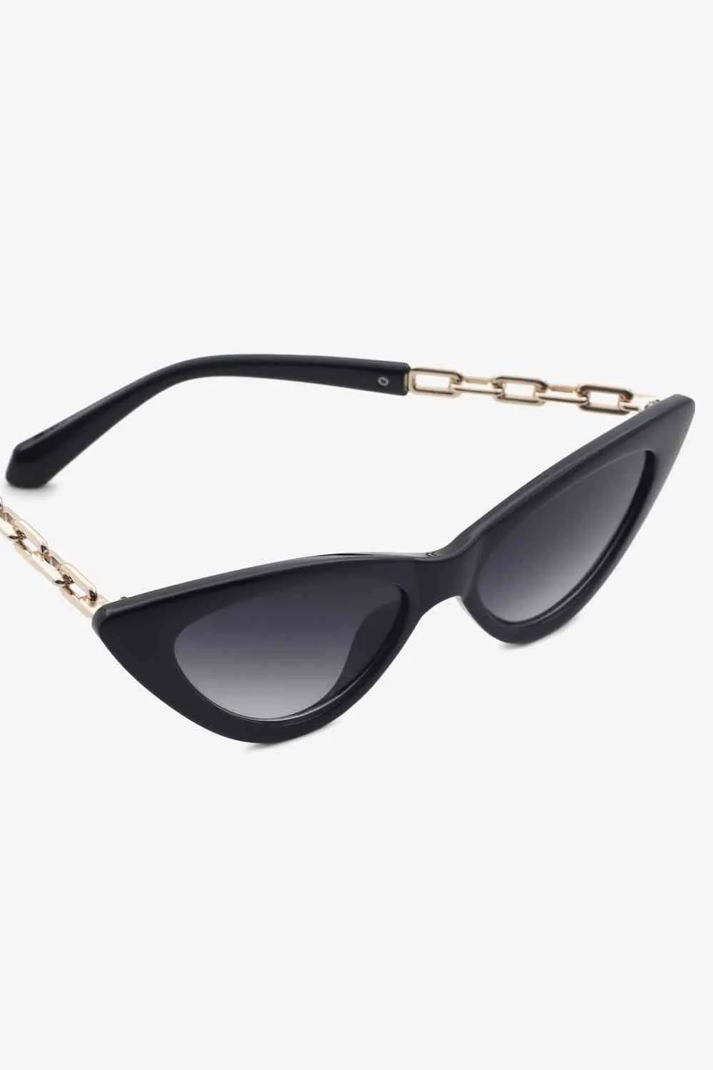 TEEK - Size Chain Cat-Eye Sunglasses