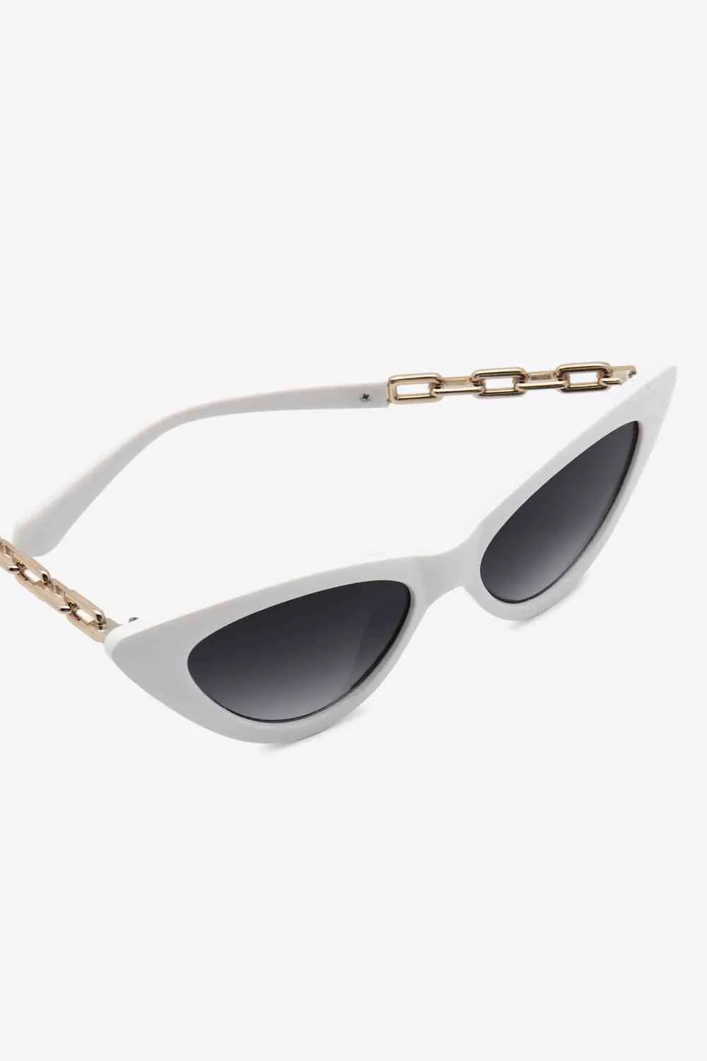 TEEK - Size Chain Cat-Eye Sunglasses