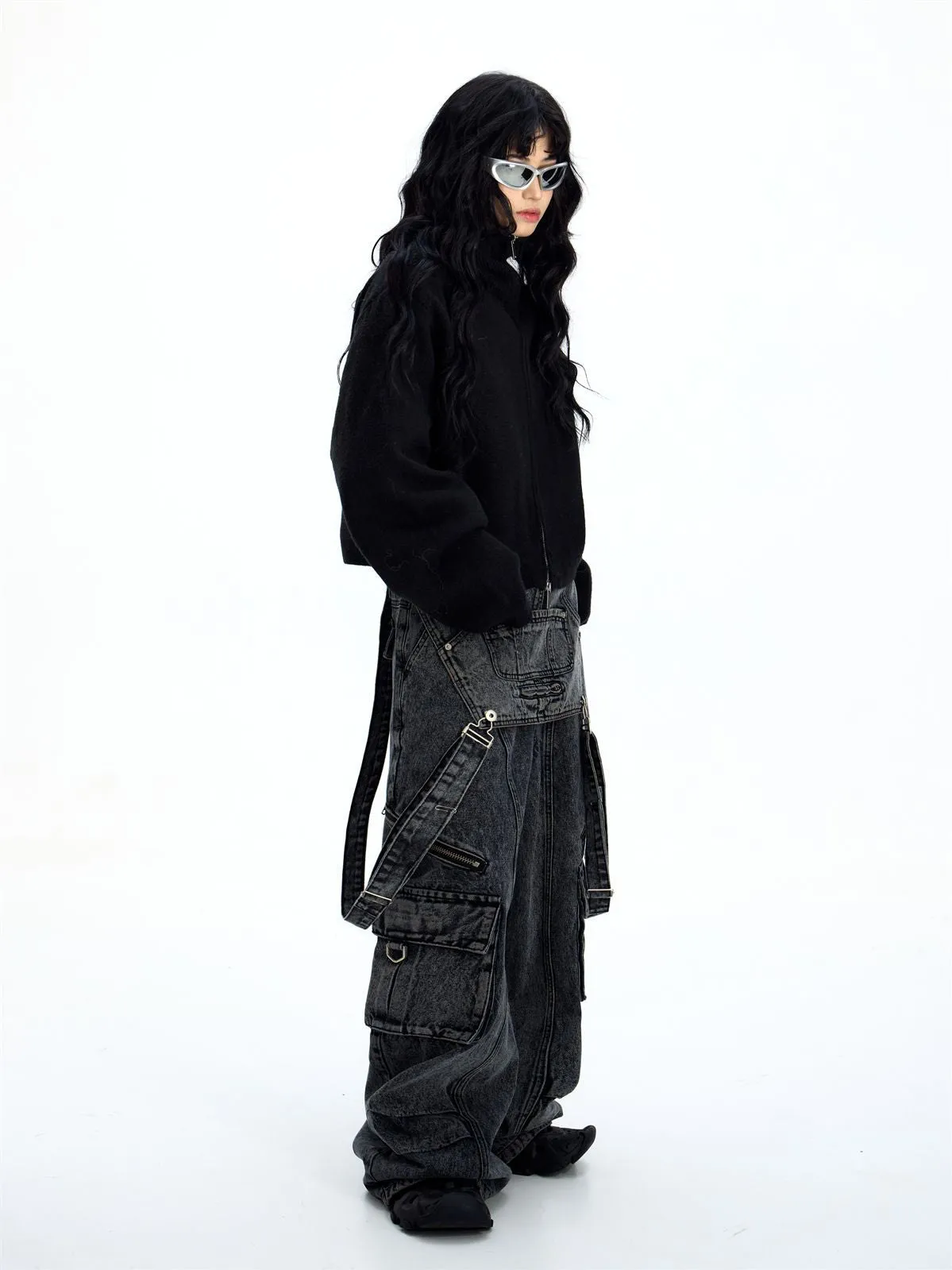 Unisex Denim Jeans Overall